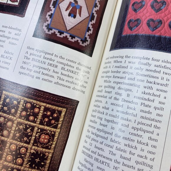American Quilter Magazine Summer 1989 Vol. V No. 2 Quilting Projects Tips & Insp - Picture 7 of 8